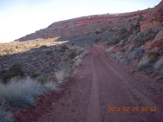 Nokai Dome - N8377W tracks in soft dirt