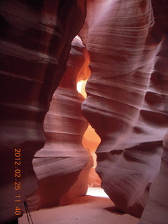 drive to Antelope Canyon - parked cars