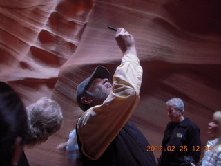 Antelope Canyon - Tony taking people