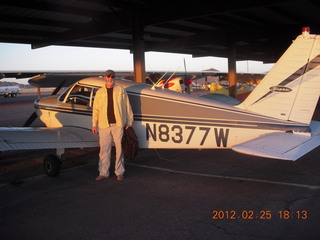 760 7ur. Tony and N8377W back at Deer Valley Airport