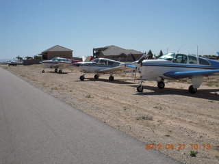 Pegasus Airport - airplanes including N8377W