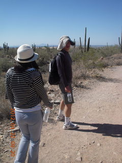 Lost Dog Wash hike - Sandy and TC