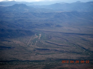 aerial - Bouquet Ranch airstrip