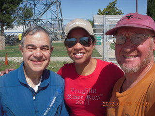 Mike, Janet, and Adam at Kingman (IGM)