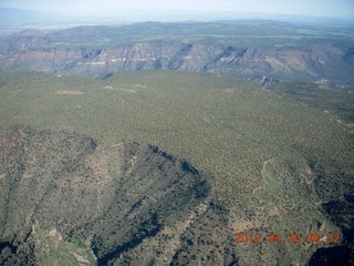 aerial - canyon between Payson and Winslow