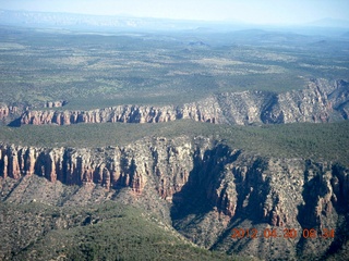 8 7ww. aerial - canyon between Payson and Winslow
