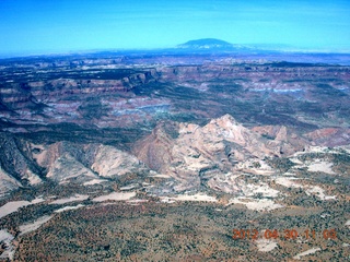 43 7ww. aerial - Nokai Dome area, Navajo Mountain