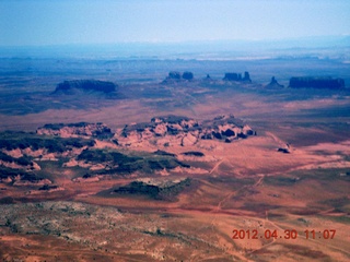 46 7ww. aerial - Monument Valley