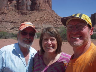 128 7ww. Jerry, Deborah, and Adam at Mineral Canyon