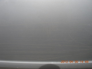146 7ww. Moab dirt streaks on a car