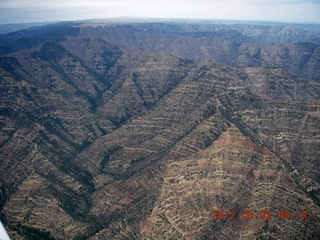 36 7x2. aerial - Desolation Canyon area