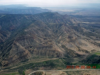 aerial - to Rangely, Colorado
