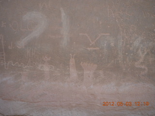 210 7x3. petroglyphs on drive back to Moab