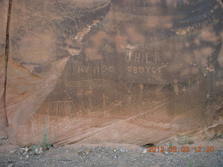 212 7x3. petroglyphs on drive back to Moab
