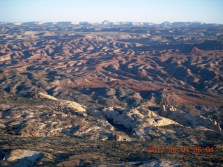 6 7x4. aerial - west of Canyonlands