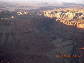 aerial - west of Canyonlands