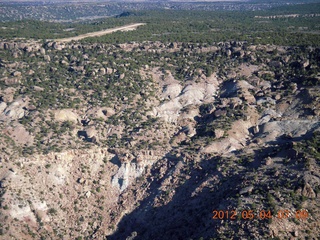 aerial - Mexican Mountain area