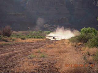 Mexican Mountain - airplane taking off