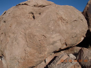 68 7x4. Mexican Mountain - petroglyphs