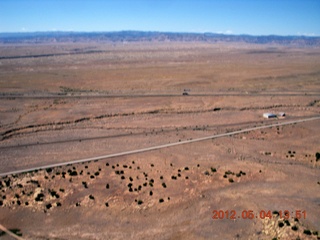 183 7x4. aerial - Caveman Ranch to Mack Mesa - Westwater airstrip