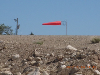 Mack Mesa windsock straight out