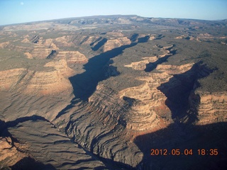 aerial - Colorado River valley