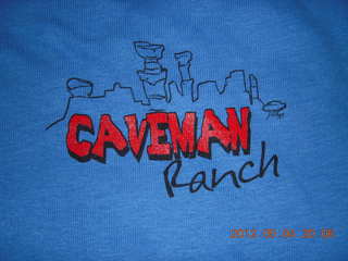 259 7x4. Caveman Ranch fly-in t-shirt