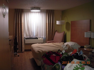 my room at the Super 8 in Moab
