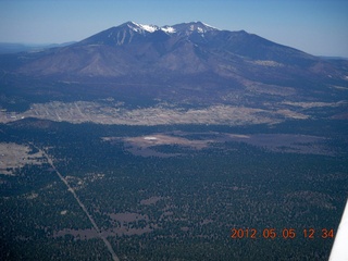 82 7x5. aerial - Humphries Peak