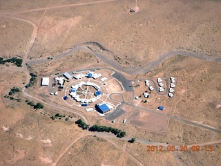 aerial - building north of Winslow