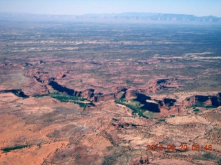 aerial - meteor crater