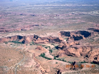 aerial - Canyon de Chelly