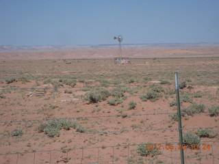 Windmill airstrip - my running GPS watch after twice the runway