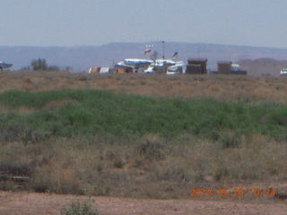 Chinle Airport (E91) in the distance