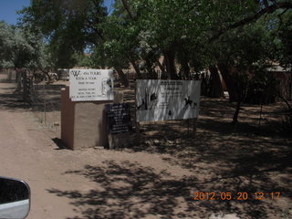 Canyon de Chelly tour - signs