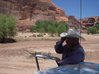 Canyon de Chelly tour - D.J., our guide