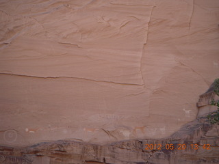 Canyon de Chelly tour - petroglyphs