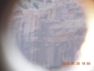 Spider Rock viewpoint - eclipse watchers