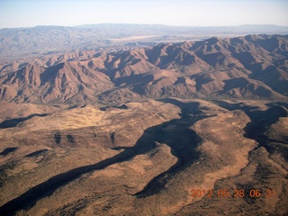 view hole for ancient ruins at Spider Rock viewpoint