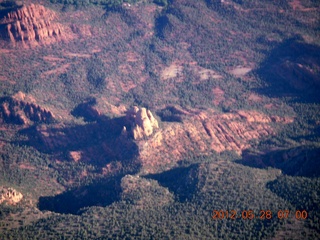 Brian and his telescope at Spider Rock viewpoint