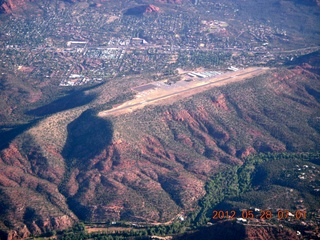 aerial - Sedona airport