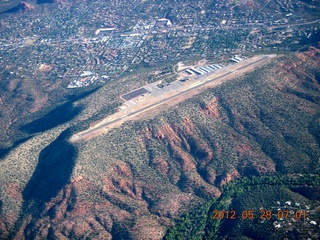 aerial - Sedona airport