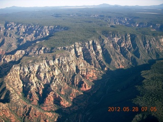 driving back from Spider Rock viewpoint