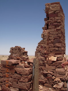 meteor crater - ancient (circa 1911) dwelling