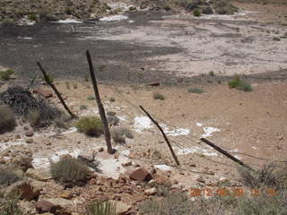 meteor crater - ancient (circa 1911) dwelling