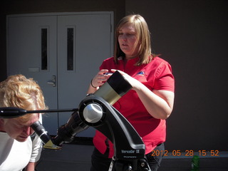 Lowell Observatory - sun telescope