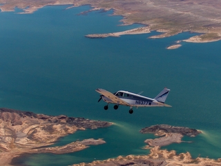 Greg A. photo - N8377W in flight