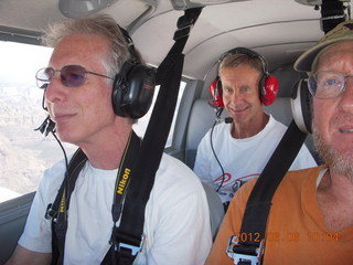 310 7y6. Howard, Ron, and half of Adam flying in N8377W