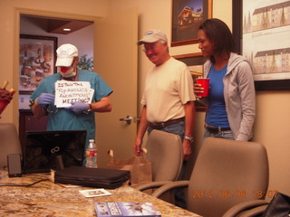 Musketeers meeting - Dana, Bob, Martha