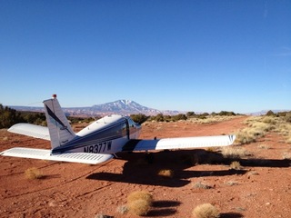 957 7zl. Tony's picture of N8377W at Nokai Dome airstrip